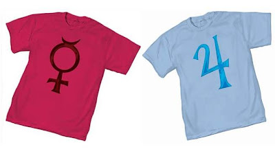 DC Comics Metal Men Metalix Symbol T-Shirts by Graphitti Designs - Mercury & Tin