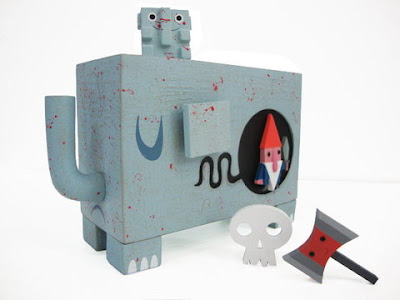 Warrior Edition What-Did-I-Eat-Ephunt Vinyl Figure by Amanda Visell