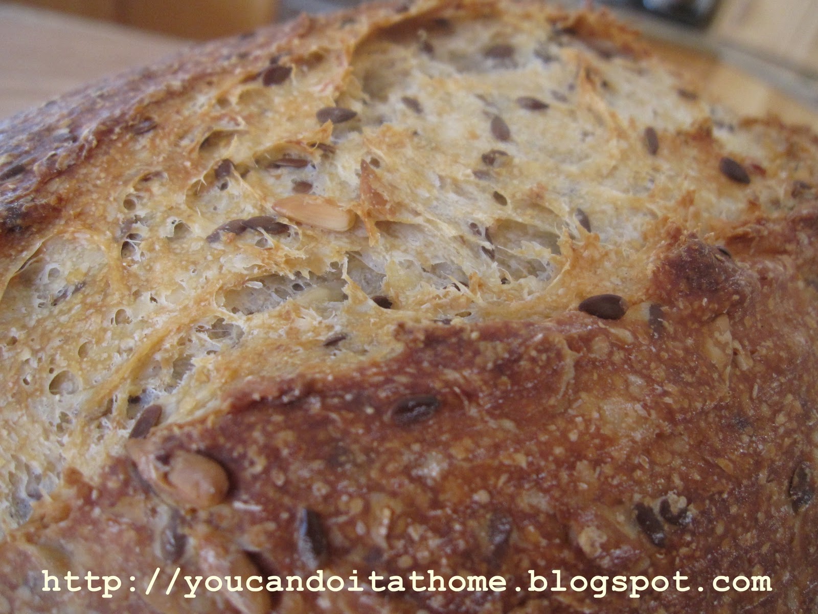 You can do it... at home! Jeffrey Hamelman's FiveGrains Sourdough with Burghul (or Bulghur?)