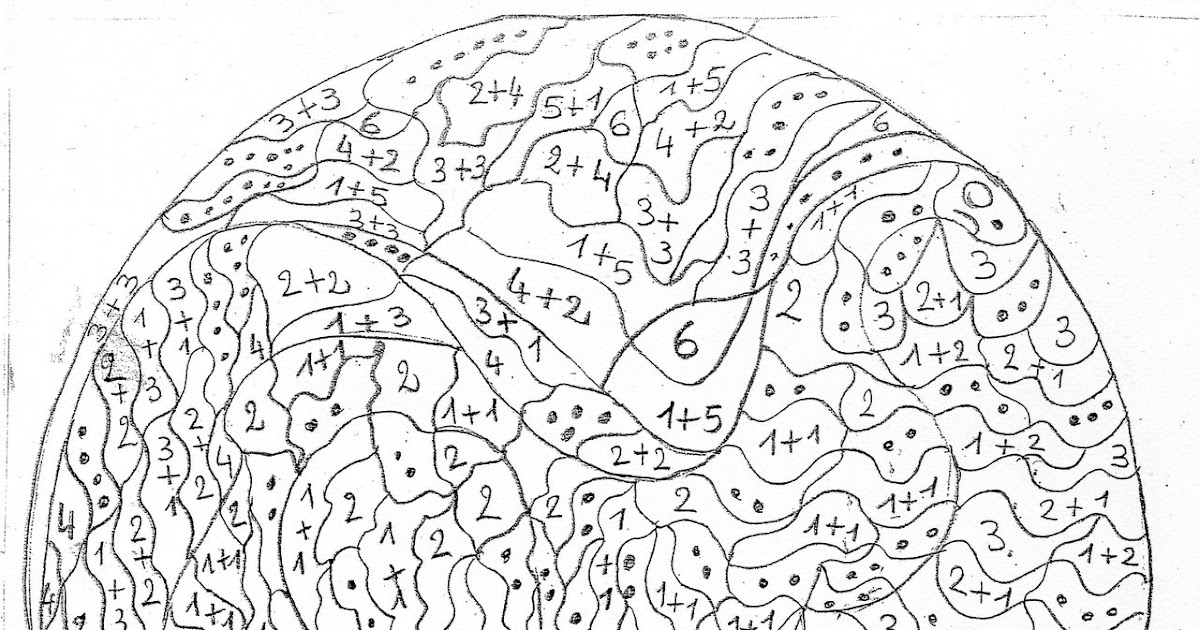 Maternelle Coloriage magique, dinosaure