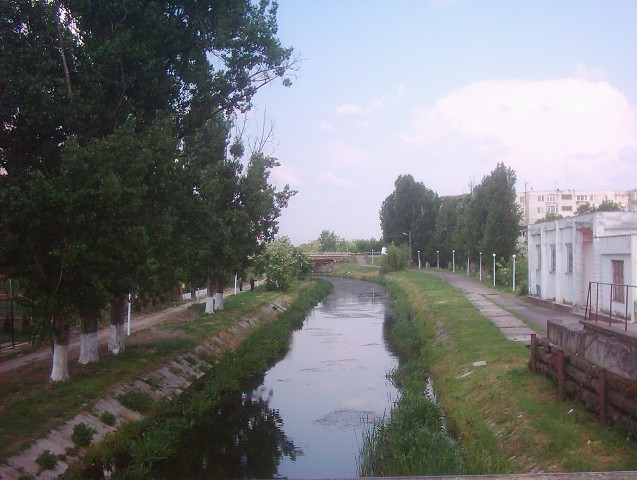 Canalul Aranca spre podul mare