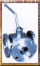 Three way and Four way Ball Valves