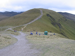 The path in the mountains