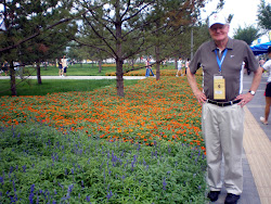 THE OLYMPIC GROUNDS ARE FULL OF FLOWERS AND GREENERY