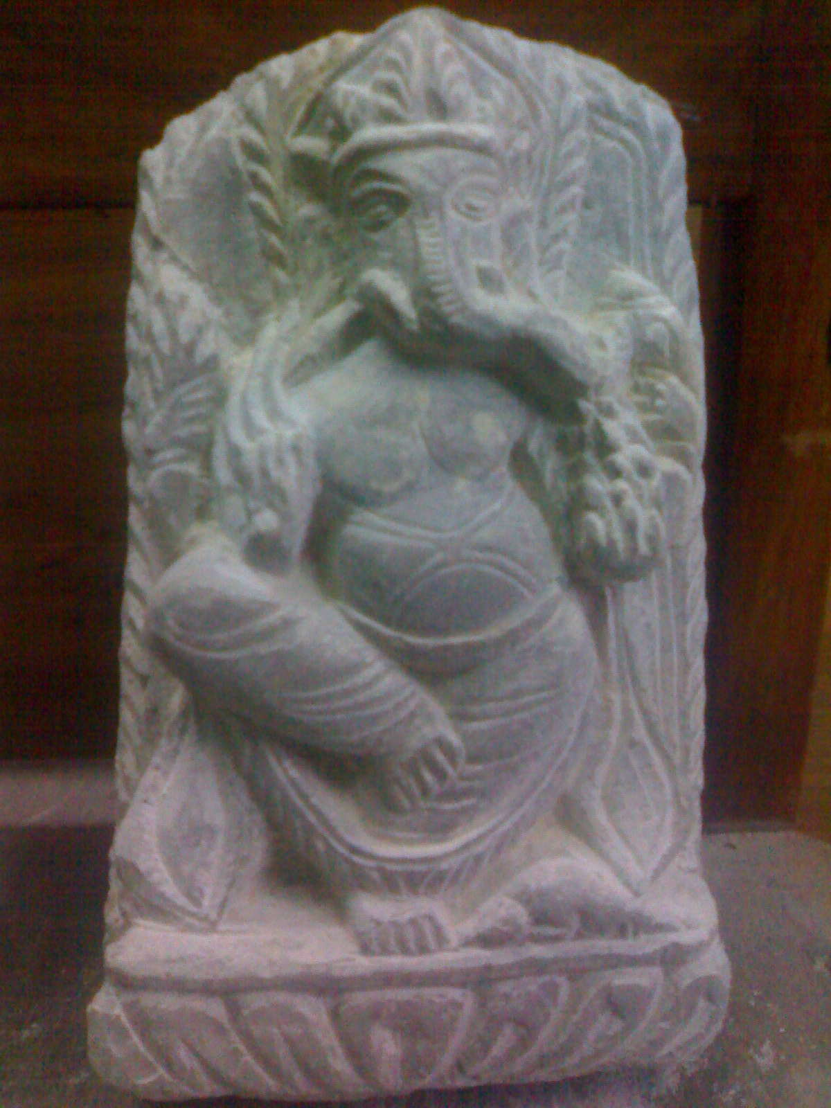 Nepali Stone Carving Ganpati baba!!!!!!!!