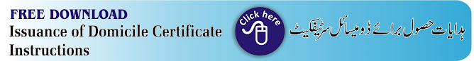 Issuance of Domicile Certificate Instructions