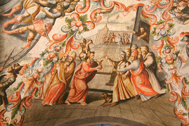 Mural from the church ceiling at Atotonilco