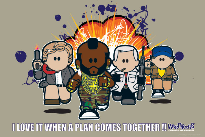 A Team Weenicons