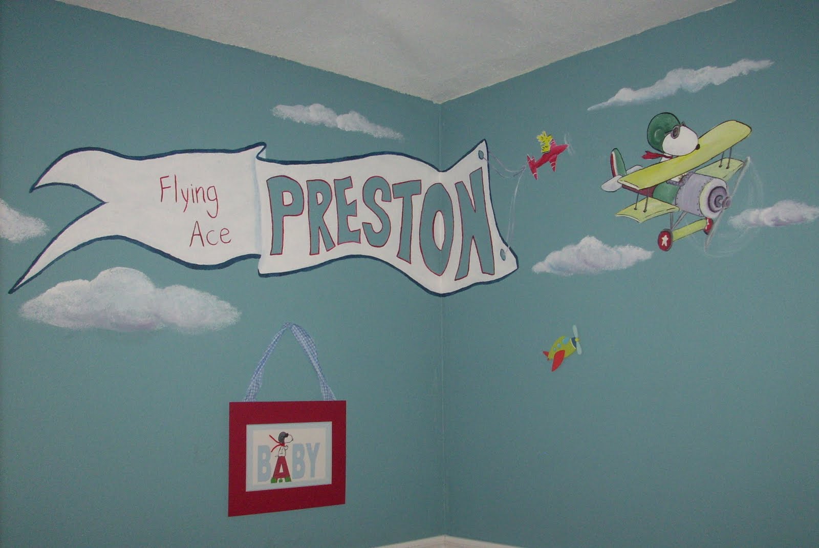 Preston Marshall Rowell Preston's Snoopy Nursery