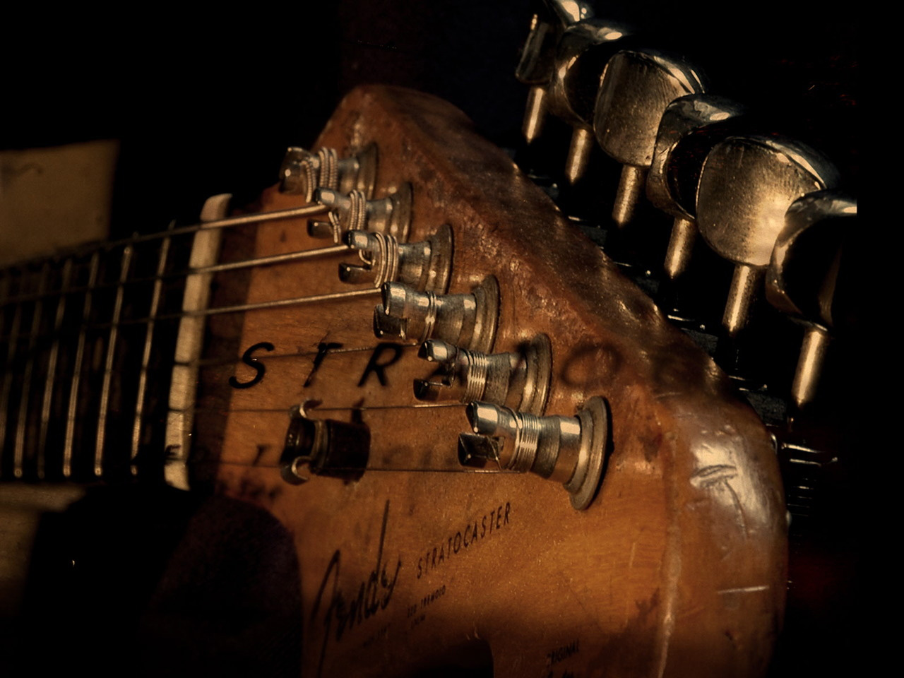 Fender Strat Background