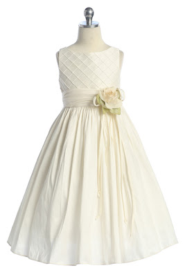 Ivory flower girl dresses