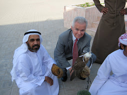 Sa'alam and me with falcons