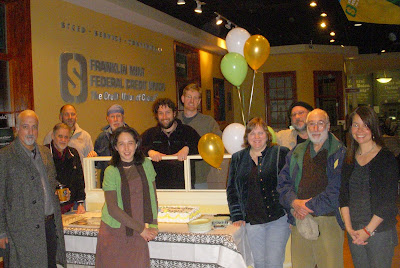 MAC Board Members, Artists, and musical act Adelante celebrate 2nd Saturday's Anniversary