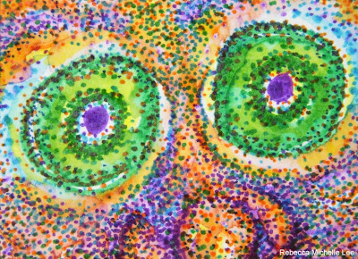 Green Pointillism