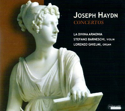 Conciertos para violín y órgano de Haydn por La Divina Armonía de Lorenzo Ghielmi en Passacaille