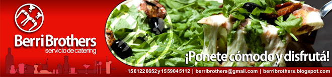Servicio de Catering | Pizzas | Asados al Pan | Barra de Tragos | BerriBrothers |
