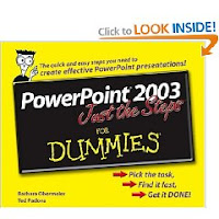 أفضل كتب PowerPoint PowerPoint+2003+Just+The+Steps+For+Dummies