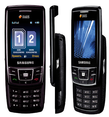 samsung d880 duos dual sim card phone
