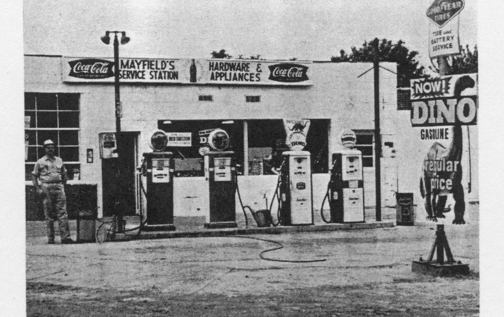 Scott County Genealogy & Historical Society Mayfield's Service Station