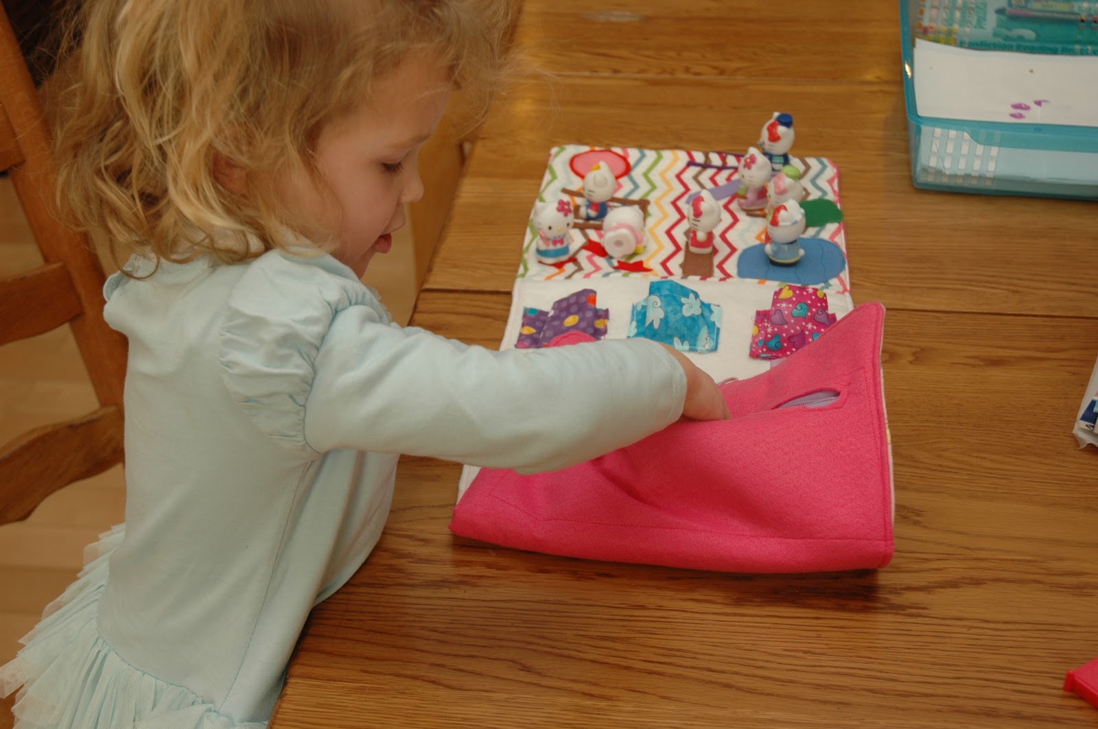A busy lizzie life Travel Felt Play mat
