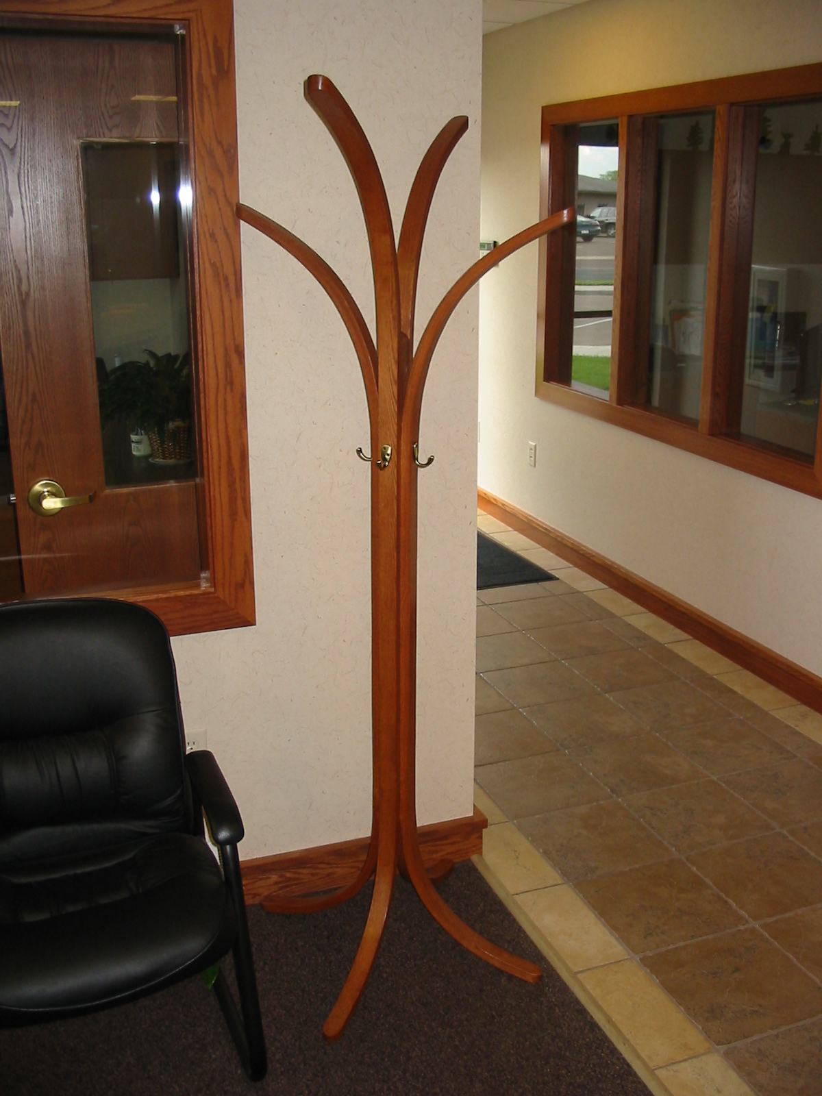 Dan's Wood Bent Wood Coat Rack