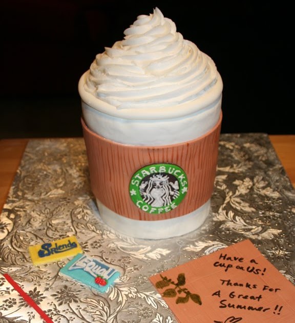 Frosted Garden Starbucks and Spaghetti Cakes