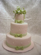 Pink Wedding Cake