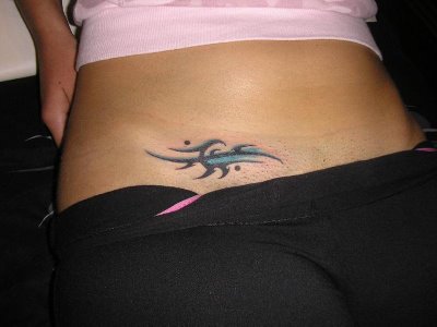 User submitted lower back tattoo. Submitted by Lanah in the comment of this