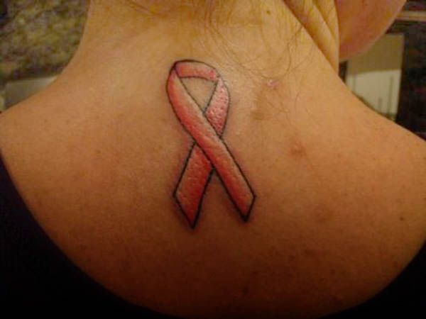  and of a refusal to let illness win. symbol pink ribbon tattoo 
