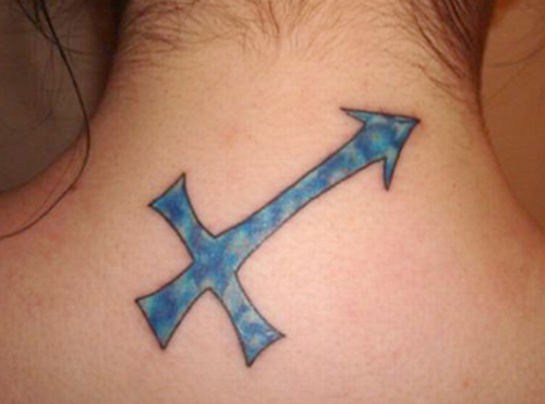 art symbol sagittarius tattoos design collection