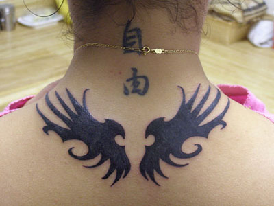 Angel Tattoos Tribal on Angel Tattoos Angel Tattoos Design   Angel Wing Tattoos   Small Angel