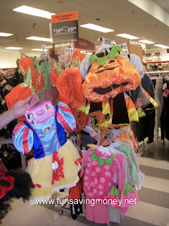 Kids costumes at Marshalls stores 