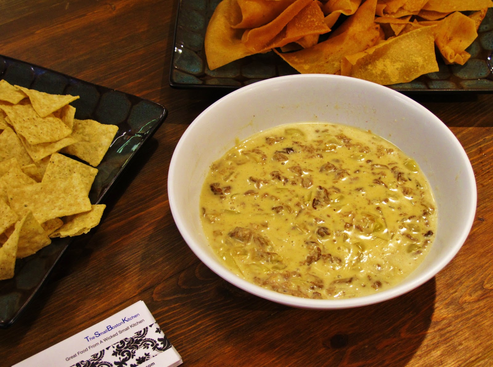 The Small Boston Kitchen Meat House Demo Recipe Philly Cheesesteak Dip