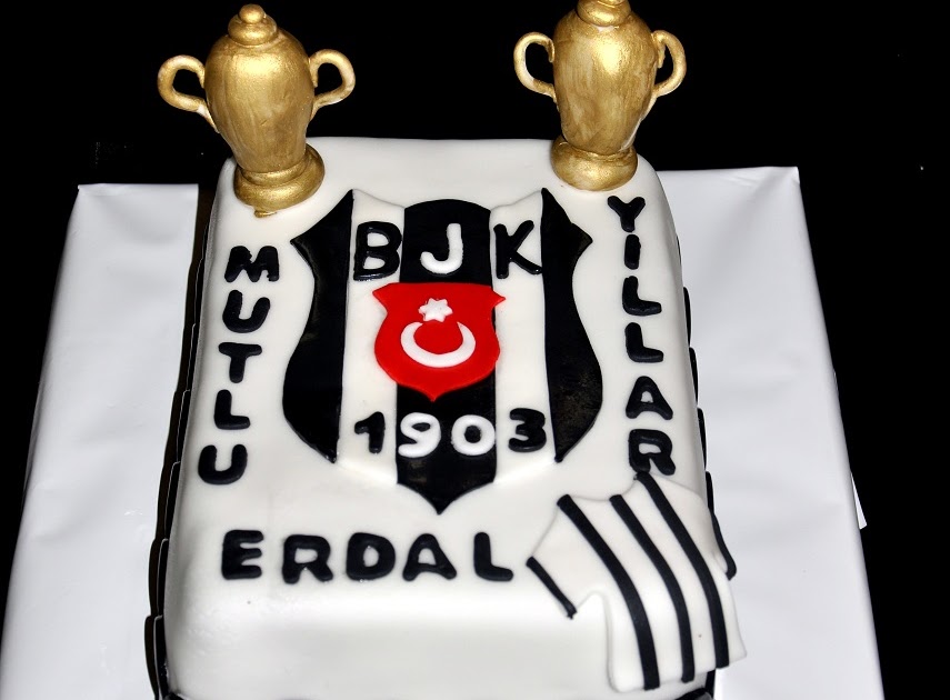 NİL BUTİK PASTA FANATİK BEŞİKTAŞLI TARAFTAR PASTASI