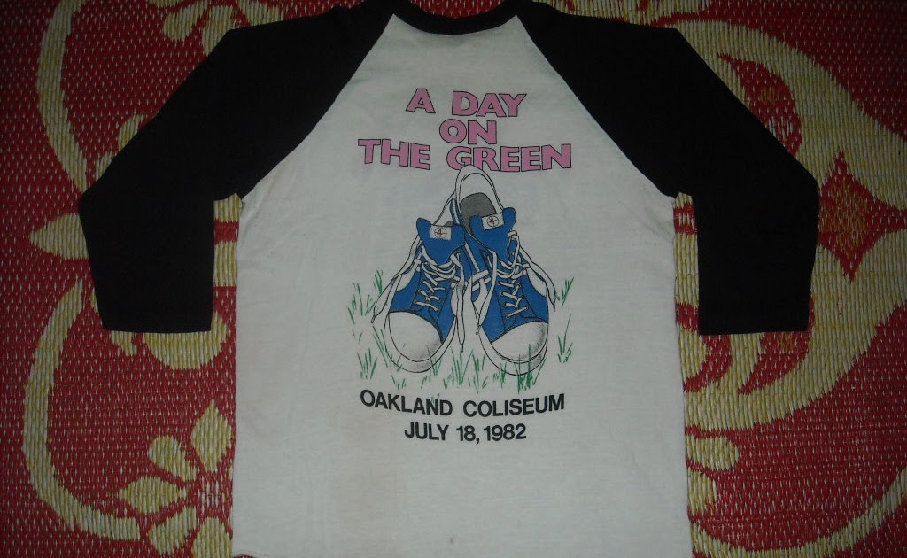 Anak Liar Rocks! Vintage A DAY ON THE GREEN Foreigner Iron Maiden