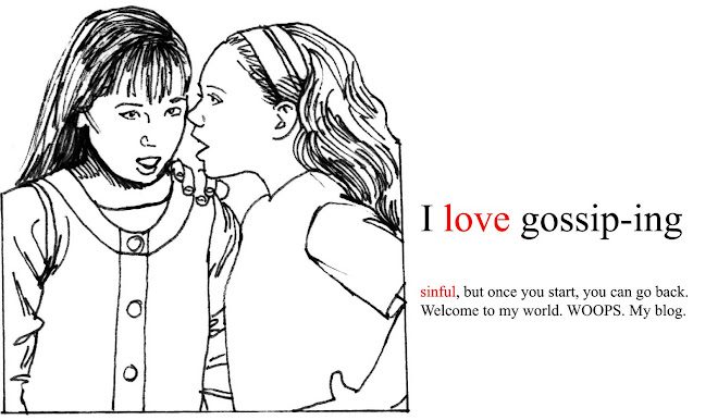 GOSSIP THEN WORSHIP ME