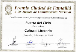 Premios Ciudad de Faimallá a los medios de Comunicación Nacional
