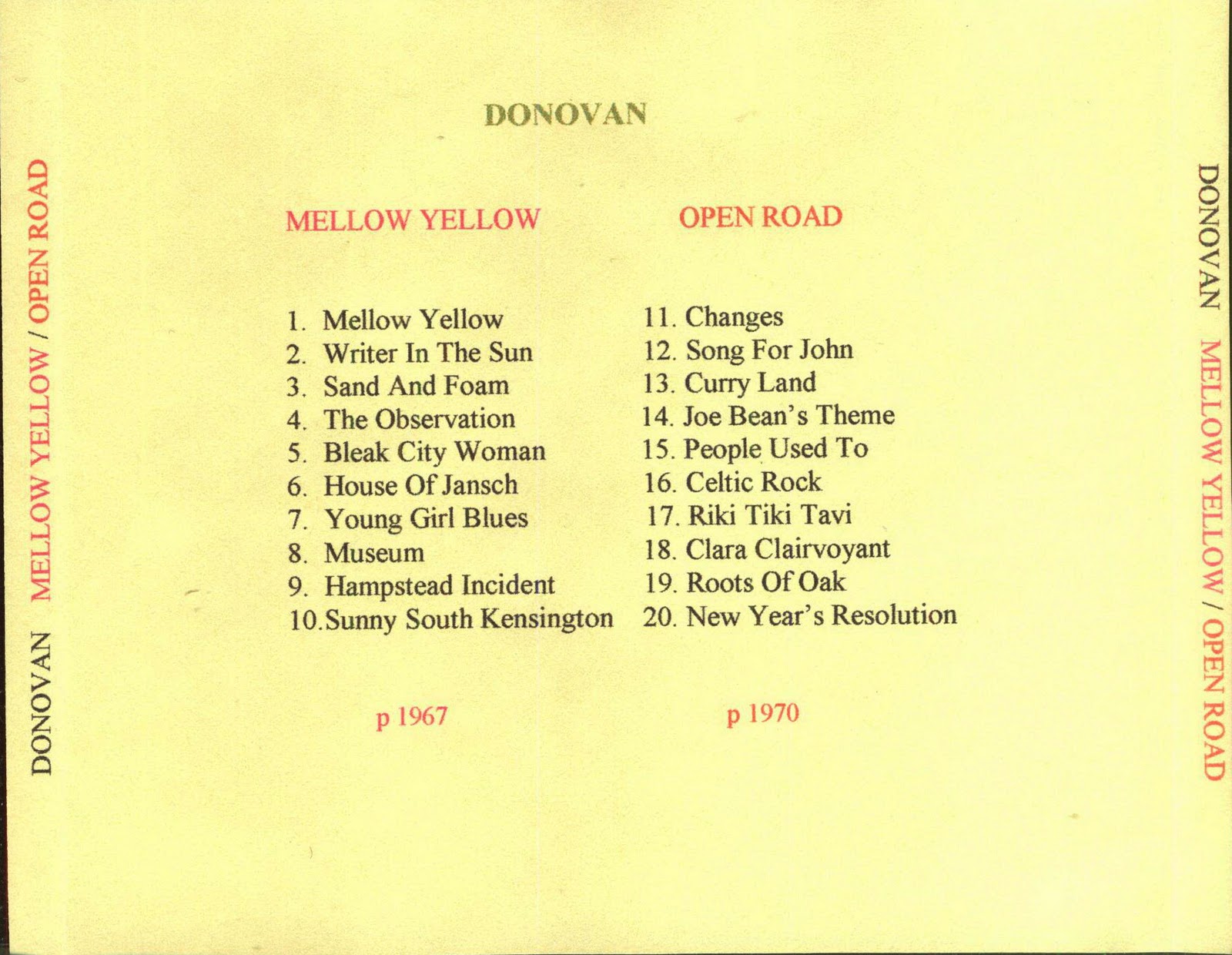 mellow yellow lyrics mellow yellow lyrics