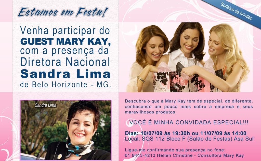 Do que toda mulher gosta??? Estou em festa! Evento Mary Kay p/ as