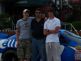 The guys at the Nascar attraction