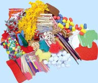 Types of Creative Art Materials We Include:
