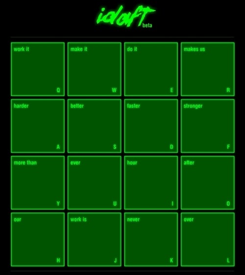 GLITTER JUNKIES Daft Punk Sound Console!!!!