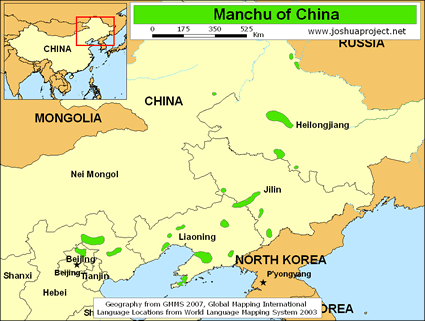Manchu Map