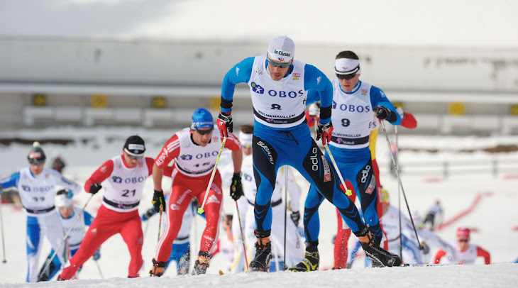 L 'hivers... on peut pratiquer le  SKI DE FOND