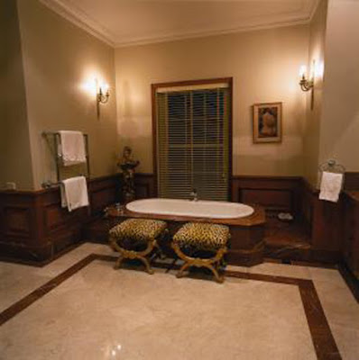 Classic Home Architecture Bathroom Design Interior