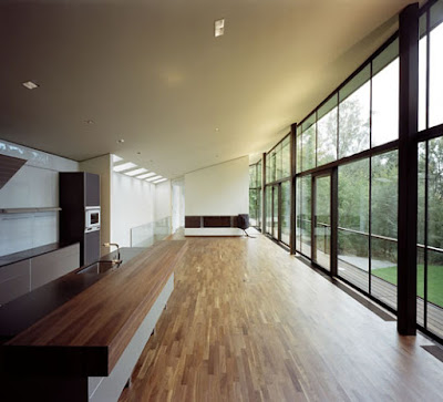 Luxury glass house design interior decorating
