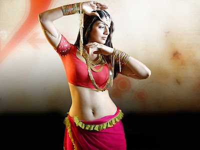 Tabu in red hot saree posing for a photo shoot. Tabu actress hot wallpapers 