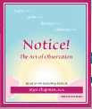 * Notice The Art Of Observation~Cards