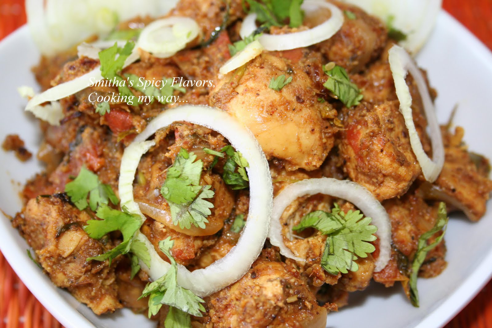 Andhra style Chicken Fry Smitha's Spicy Flavors, Simple and Healthy