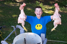 Backyard Poultry processing With My 11-Year-Old Son